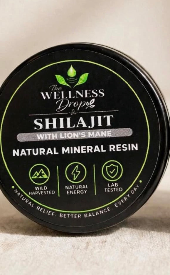 Himalayan Shilajit + Lions Mane — Natural Daily Support